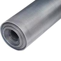 美纳美304不锈钢纱窗网厚窗纱网金刚网纱窗防蚊沙窗沙网钢丝网金属纱网 304不锈钢1*5米【带压轮压条】