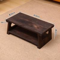 铮舍 Illustrious Home 实木折叠茶桌 迷你50公分长 原木