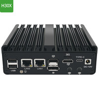  倍控 低功耗无风扇 工控机 机箱  双千兆网络接口 8GB i7