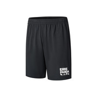 鸿星尔克运动针织短裤男夏季男士宽松运动裤男生透气裤子男裤 静谧卡其 L