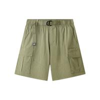 斯凯奇2025年夏季男宽松短裤夏季梭织面料舒适透气休闲运动裤