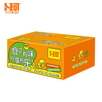 卜珂零点零食礼盒 食乐分享蔓越莓黄油曲奇 480g*1箱 箱