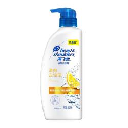 海飞丝 清爽去油 去屑洗发露  500g