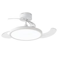 三雄极光全光谱护眼风扇灯餐厅智能隐形扇叶一体灯具 皓羽PRO36寸包安装