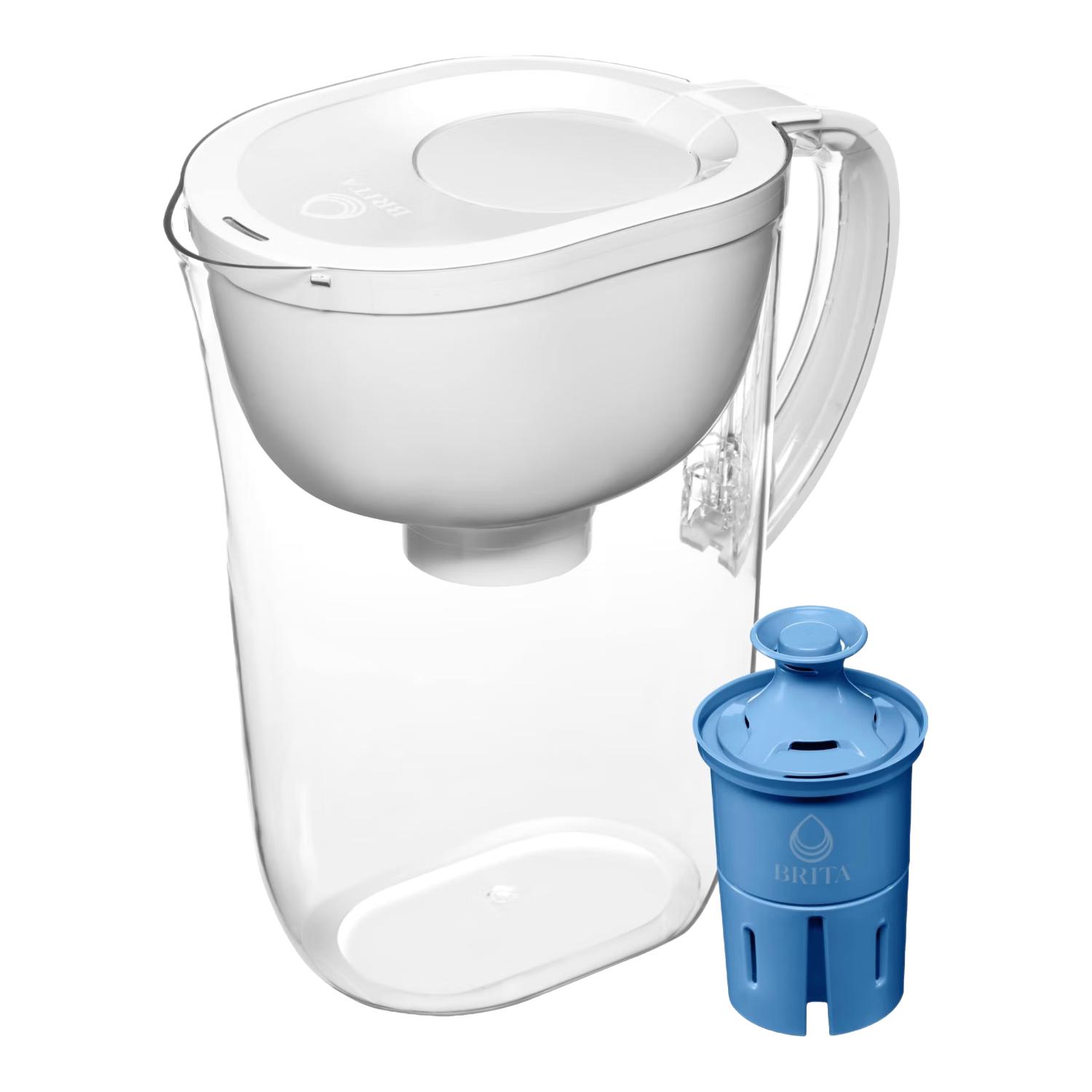  BRITA/碧然德 去除99%铅 滤水壶 滤芯  白色
