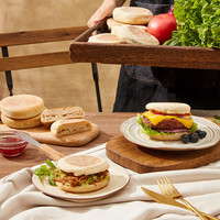 曼可顿（MANKATTAN） 任选组合 手撕面包牛角包汉堡胚 早餐办公室点心 英式麦芬 200g（4个装）