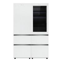 COLMO 睿极大魔方组合冰箱 406L+400L 双系统风冷 全嵌式变频一级能效 自动制冰除菌保鲜 雪山岩