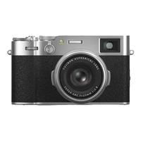  FUJIFILM/富士 4K 微单数码相机+备用电池+内存卡+保护皮套  单机身 F2.0 银