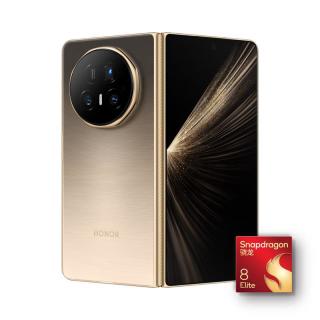国家补贴：荣耀 Magic V5 5G手机 16GB+512GB 曙光金 骁龙8至尊版
