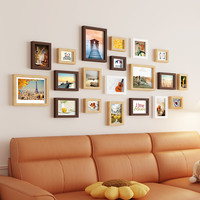 纪恒暄 照片墙装饰墙相框组合创意挂墙客厅背景墙墙上相册墙免打孔相片墙