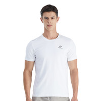 TECTOP/探拓户外春夏季棉质T恤男短款透气柔软印花上衣宽松大码 宝兰 M