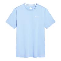 TECTOP/探拓休闲纯色棉质T恤男圆领短袖透气速干衣运动上衣