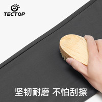 TECTOP/探拓运动休闲裤女薄款弹力速干裤大码直筒长裤跑步裤宽松 【女款】黑色(口袋拉链) 3XL