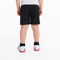 波司登（BOSIDENG）超级英雄系列夏季儿童短裤男女童简约风简约短款时尚休闲裤子 黑色8056 110 /50