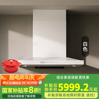 富士帝 日本富士帝 白色微塔型大静压抽吸油烟机 防油涂层 变频电机 CXW-160-ST10  W/白色