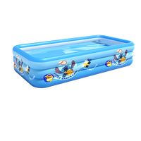 BESTWAY 百适乐 儿童游泳池宝宝小孩室内外家用电动充气史迪仔周边玩具洗澡戏水池