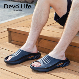  Life的的的沃 Devo Life  的的沃 Devo Life   Life 软木鞋EVA厚底男女同款凉拖鞋沙滩防水舒适情侣休闲拖鞋23001