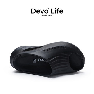  Life的的的沃 Devo Life  的的沃 Devo Life   Life 软木鞋EVA厚底男女同款凉拖鞋沙滩防水舒适情侣休闲拖鞋23001