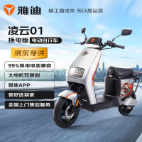 雅迪 大圣凌云01仅车架无电池外卖神车电动自行车智能外卖车电动车
