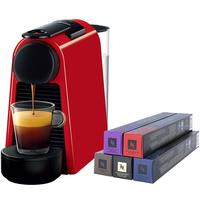 Nespresso胶囊咖啡机Essenza Mini小型意式进口全自动家用便携 D30 红色+芮斯崔朵+阿佩奇欧+莉梵朵