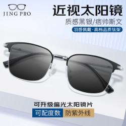 JingPro 镜邦 1.60近视太阳镜（含散光）+多款钛架可选