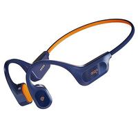  aigo/爱国者 IPX8级防尘防水 骨传导蓝牙运动游泳耳机  有线充电 蓝色