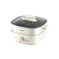 Midea 美的 MC-HGS303002 电火锅 白色