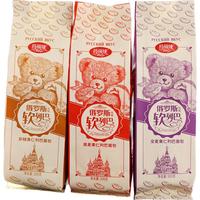 MOCC AEC 1986莫斯森林国产俄罗斯风味列巴大面包全麦无蔗糖酸早餐代餐欧包下午茶营养 玛利亚果仁软列巴3味各一300g