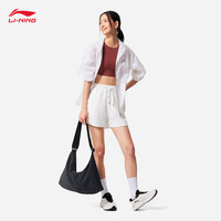 李宁 LI-NING斜挎包男女2025新款运动生活系列日常通勤时尚单肩包ABDV149