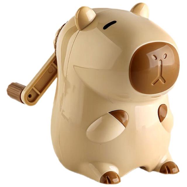 晨光 文具手摇卷笔刀卡皮巴拉小学生卷笔刀自动进铅转笔刀削笔机削笔器APS906U5开学文具