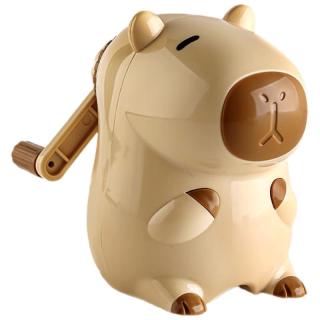 晨光 文具手摇卷笔刀卡皮巴拉小学生卷笔刀自动进铅转笔刀削笔机削笔器APS906U5开学文具