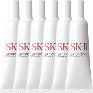 SK-II sk2小灯泡美白精华10ml*6中样skii烟酰胺精华液女生生日礼物