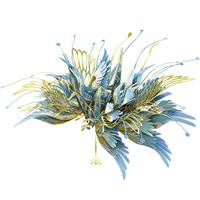 拼酷3d立体金属拼图浪漫千鹤拼装模型手工diy创意新年 双子座+工具+灯串+支架