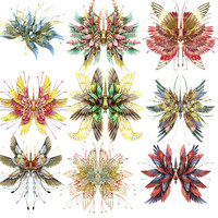 拼酷3d立体金属拼图浪漫千鹤拼装模型手工diy创意新年 十二星座整套+12个支架防尘罩