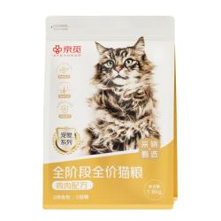 京觅 猫粮 全价全期鸡肉冻干肉松夹心成猫幼猫肠胃调理美毛1.8kg