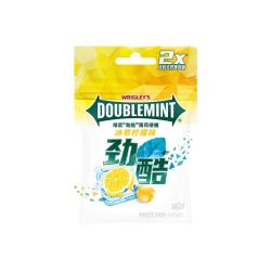 绿箭 劲酷薄荷糖 冰萃柠檬味 20.5g 约9粒/袋