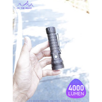 在路上 ON THE ROAD X50 迷你强光远射小型手电筒 USB充电 21700防水户外露营家用 4000流明 530米