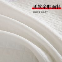 可口可乐 慢回弹记忆棉枕颈椎护颈枕酒店枕芯 记忆棉填充 B类 单只 白色 低枕 10cm 40