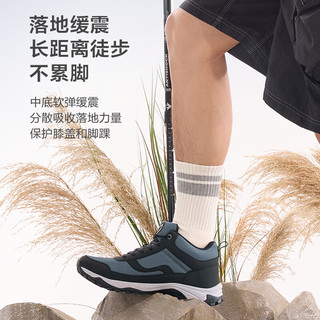 京东京造LH300徒步鞋户外登山鞋男软底缓震休闲鞋男低帮 卡其色41 卡其色【低帮】