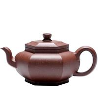 百年利永宜兴紫砂壶纯全手工原矿底槽青逸公小六方泡茶功夫茶具 逸公小六方 100ml 原矿底槽清