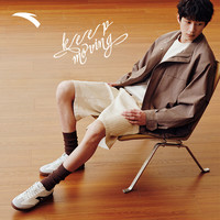 安踏TT鞋LITE丨经典薄底德训鞋男鞋2025夏季百搭潮流休闲运动鞋男 象牙白/芯片灰/基础黑-1 39 (男6.5)