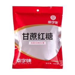 南字牌 甘蔗红糖粉 手工原味甘蔗熬制 老红糖女性冲饮红糖水袋装454克