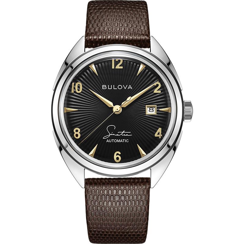 宝路华（BULOVA）手表男机械表欧美表男生全自动机芯弗兰克系列商务休闲96B348 96B348