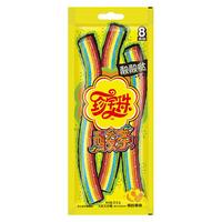 ChupaChups 酸条橡皮啫喱软糖57.6g(8支) 儿童趣味休闲零食