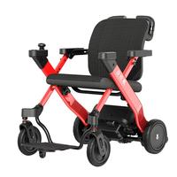 皮皮熊高端电动轮椅智能电助力全自动老人代步车可折叠轻便型