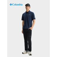 Columbia哥伦比亚夏季钛金系列轻奢凉感降温干爽速干短袖polo衫AE8078 464 S