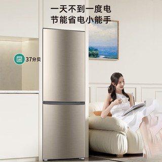 Heiai家用冰箱小型节能冷藏冷冻两用宿舍出租房用双门省电一级能效 【TOP1】 【巨大容量】228S278一级能效升级款