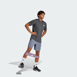速干运动上衣圆领短袖T恤男夏季adidas阿迪达斯