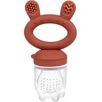 haakaa 哈咔 BHK081 全硅胶果蔬乐 大兔头枫叶红