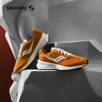 Saucony索康尼JAZZ RE V2耐磨防滑舒适低帮系带复古休闲鞋 深兰白 43
